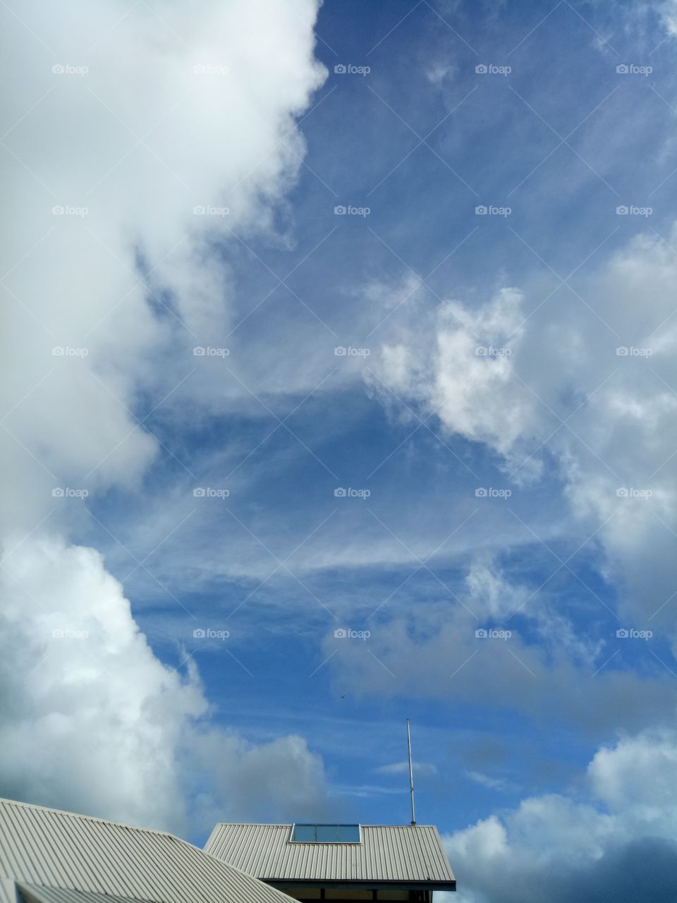 strange cloud patterns in the Australian sky