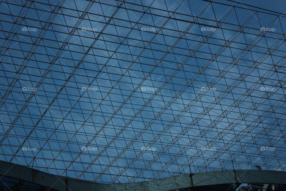 a glass ceiling representing limit in career growth