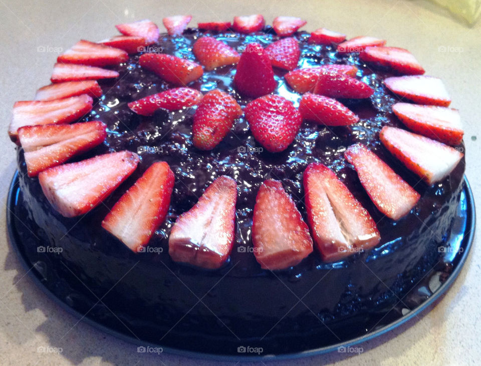 cake chocolate eat dessert by litlit