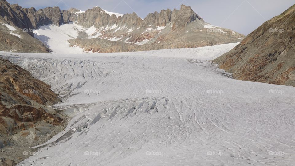 Rhone Glacier, Valais, Switzerland