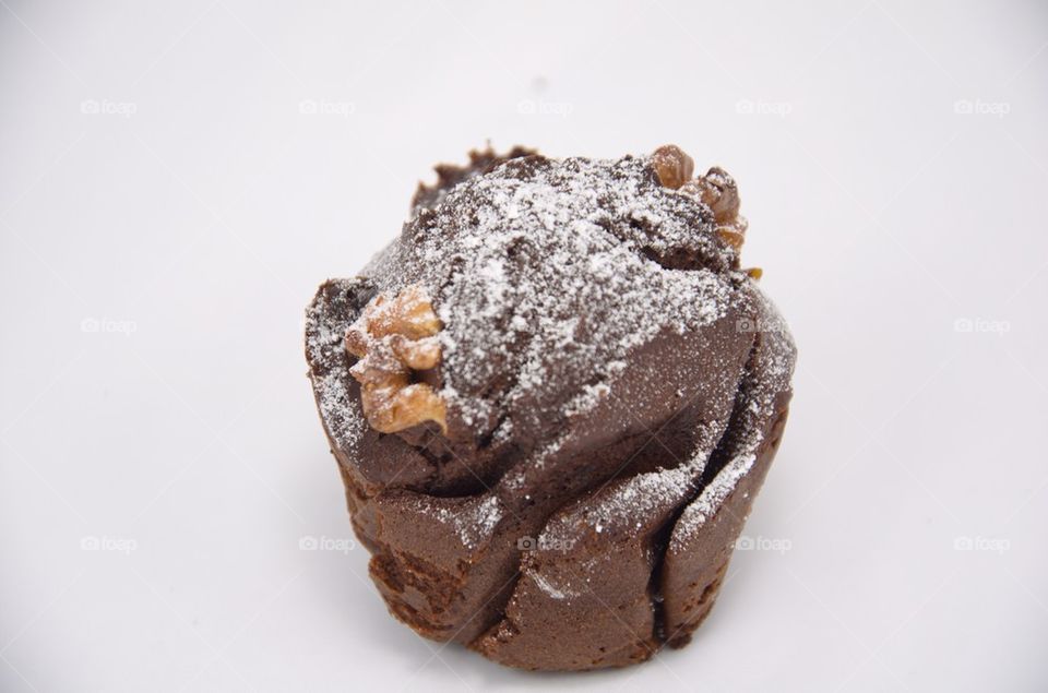 Closeup Muffin Chocolate