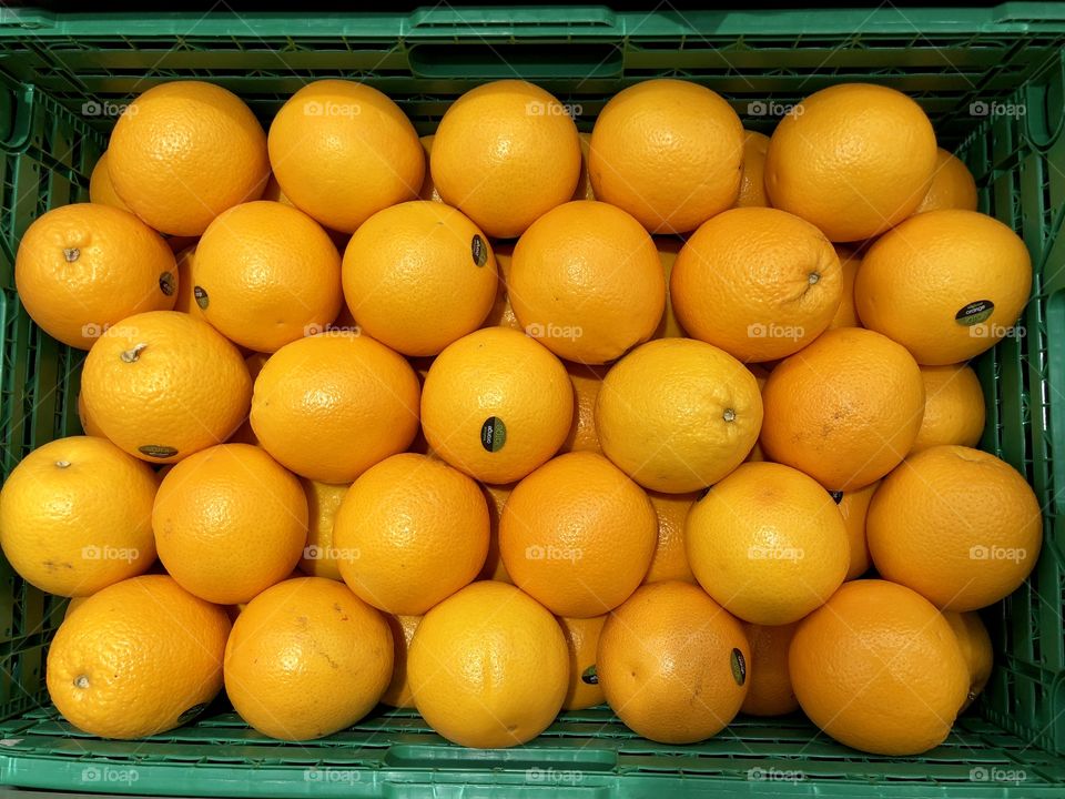 Large Healthy Oranges 