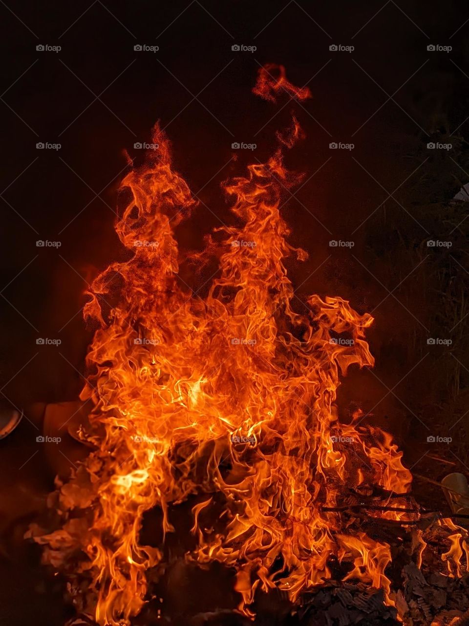 the fire is not always hot