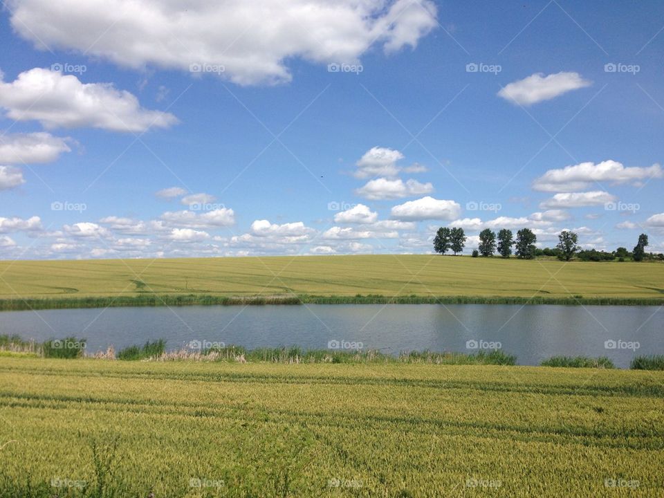 summer clouds by tomekferenc