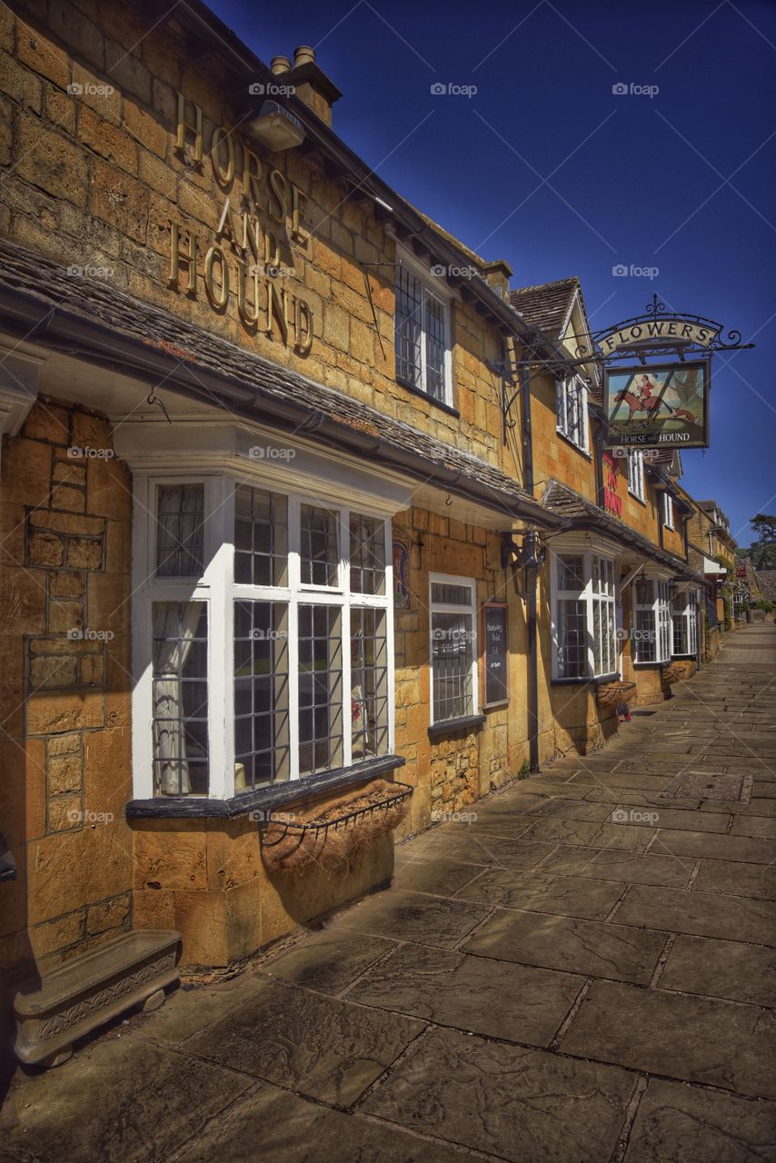 Pub. Cotswolds pub