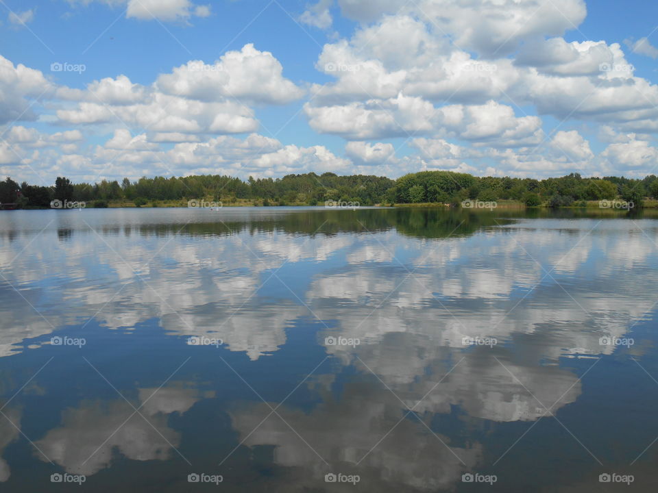 Reflection, Water, No Person, Lake, Landscape