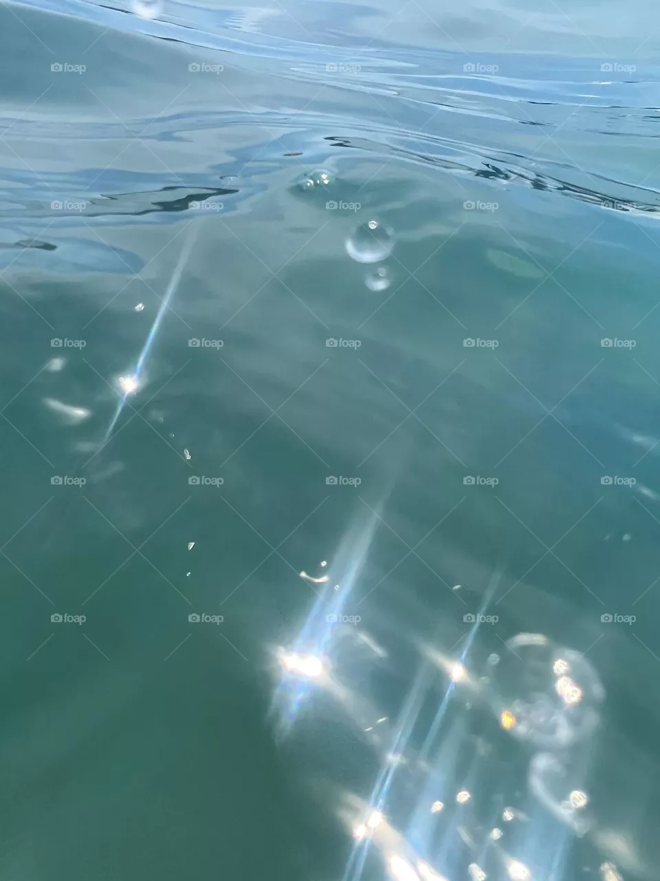 Reflection of sea
