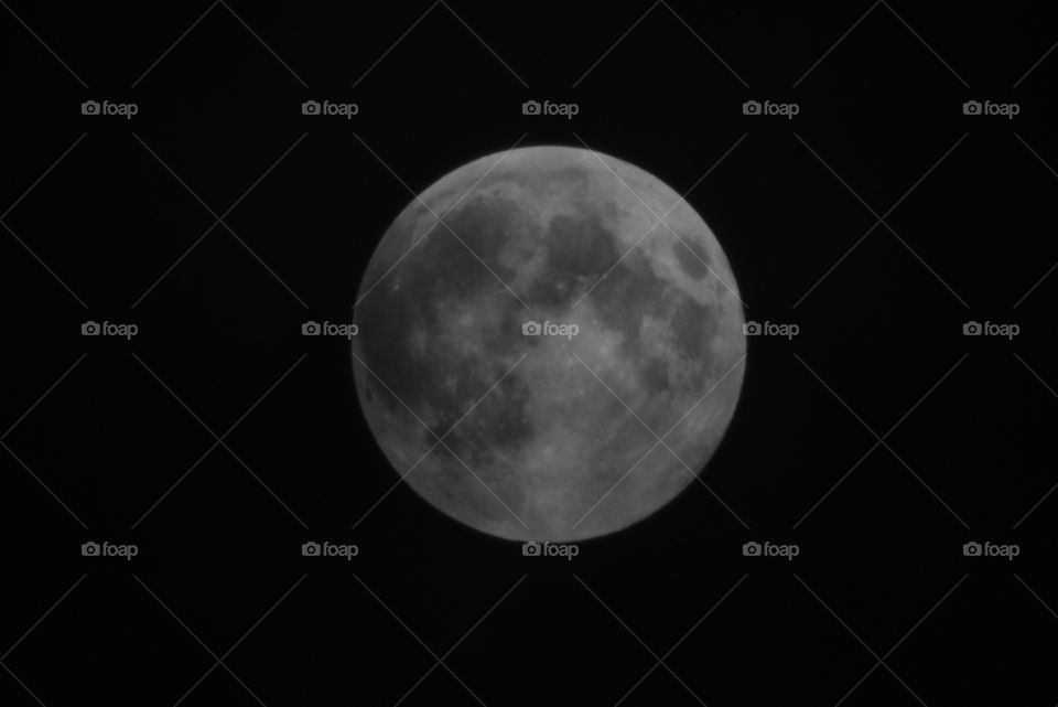 sky night moon full moon by richnash82