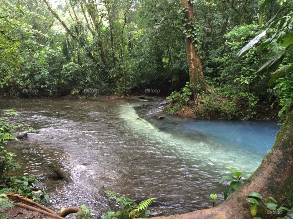 River meets river voilà Turquoise 