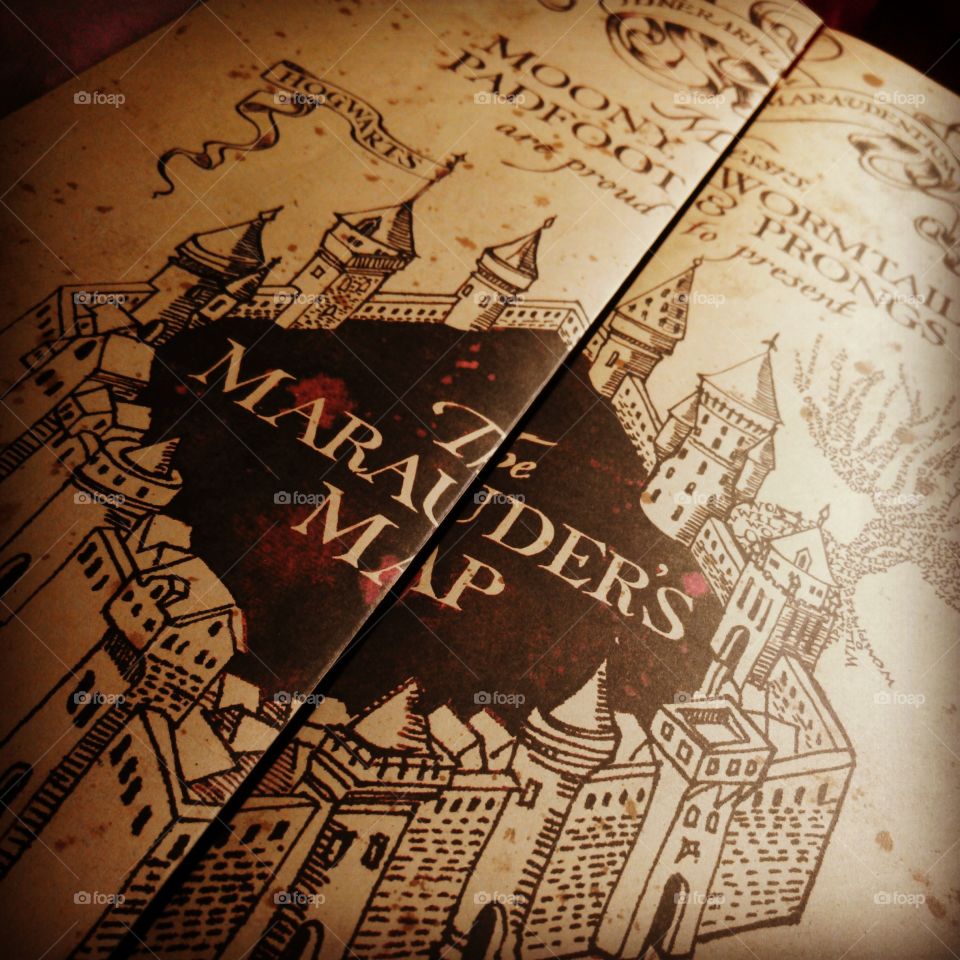 the marauder's map. my marauders map