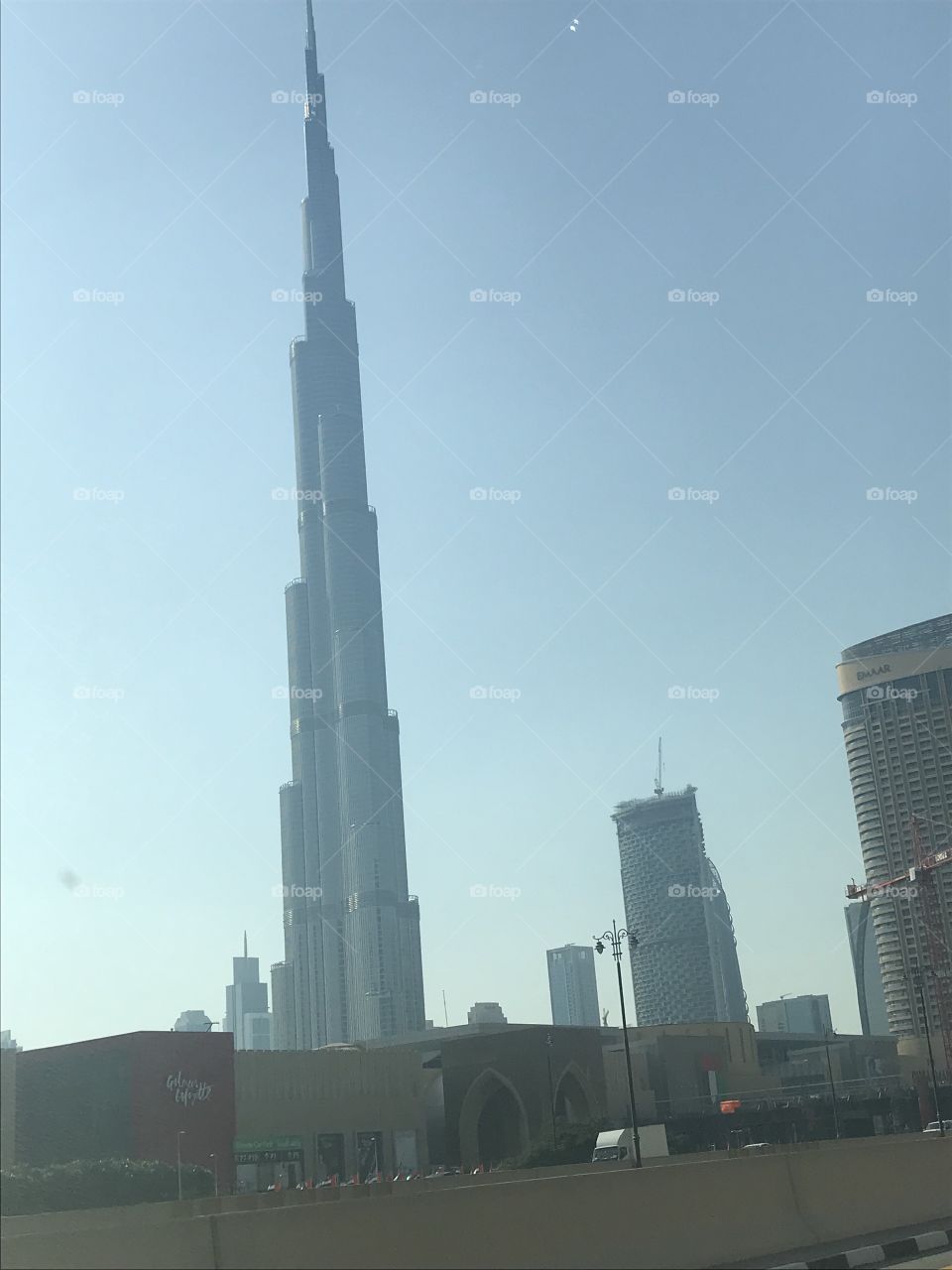 The burj khalifa In Dubai 
