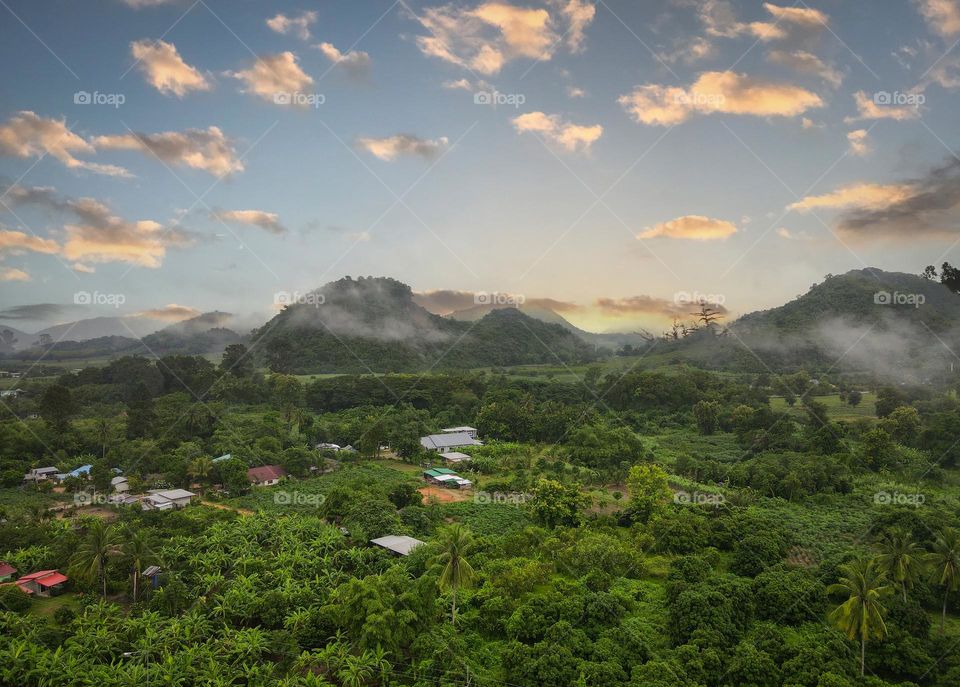 Country side of Thailand