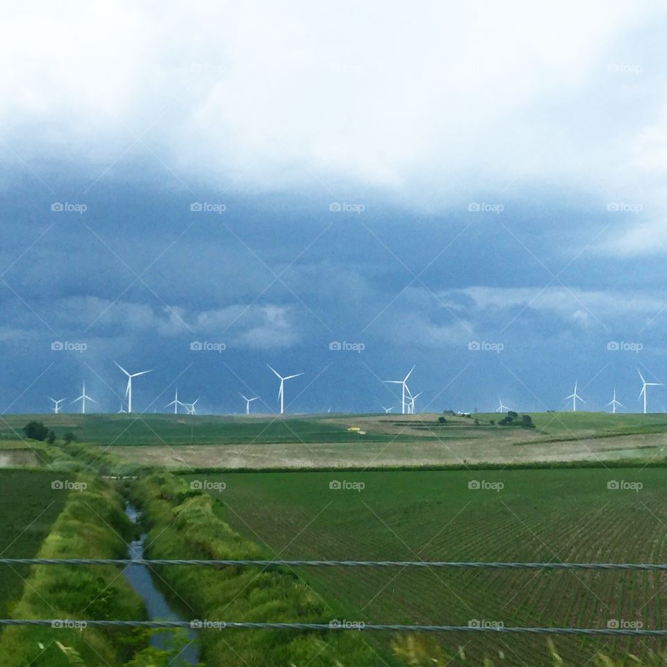 Iowa wind farms 