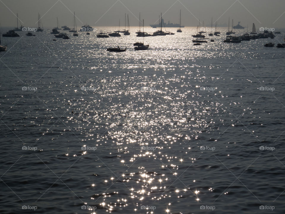Mumbai Harbour is a natural deep-water harbour in the southern portion of the Ulhas River estuary. The narrower, northern part of the estuary is called Thane Creek. The harbour opens to the Arabian Sea to the south. The historical island of Elephanta is one of the six islands that lie in the harbour.