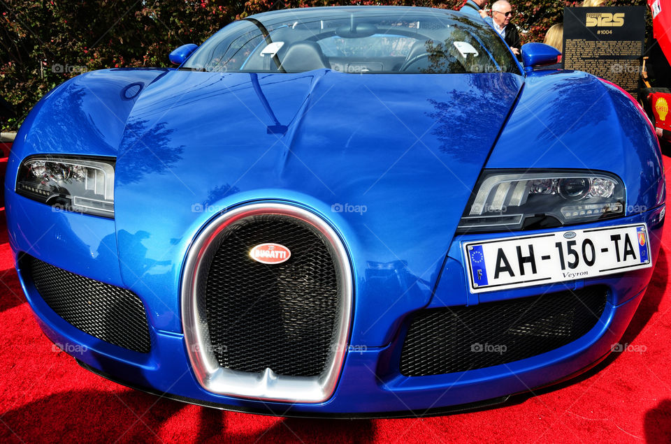 blue bugatti fast expensive by delvec