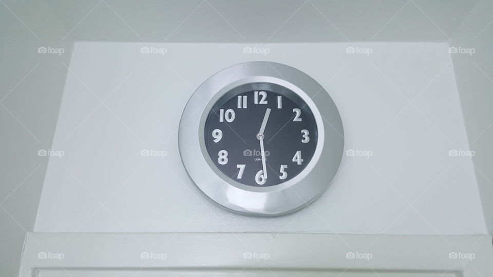 Clock on the wall