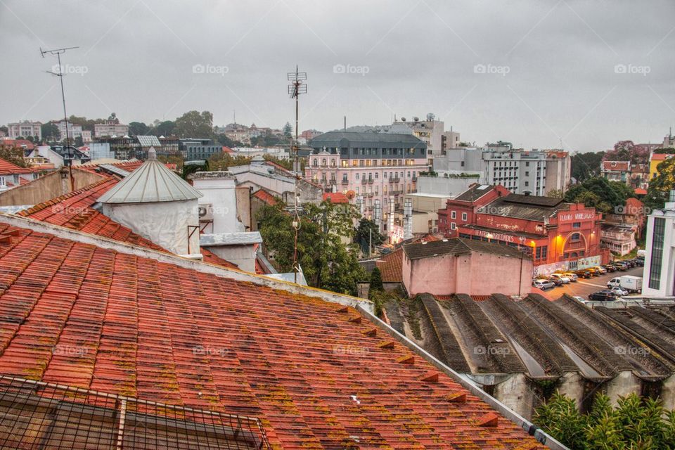 Lisbon rooftops 