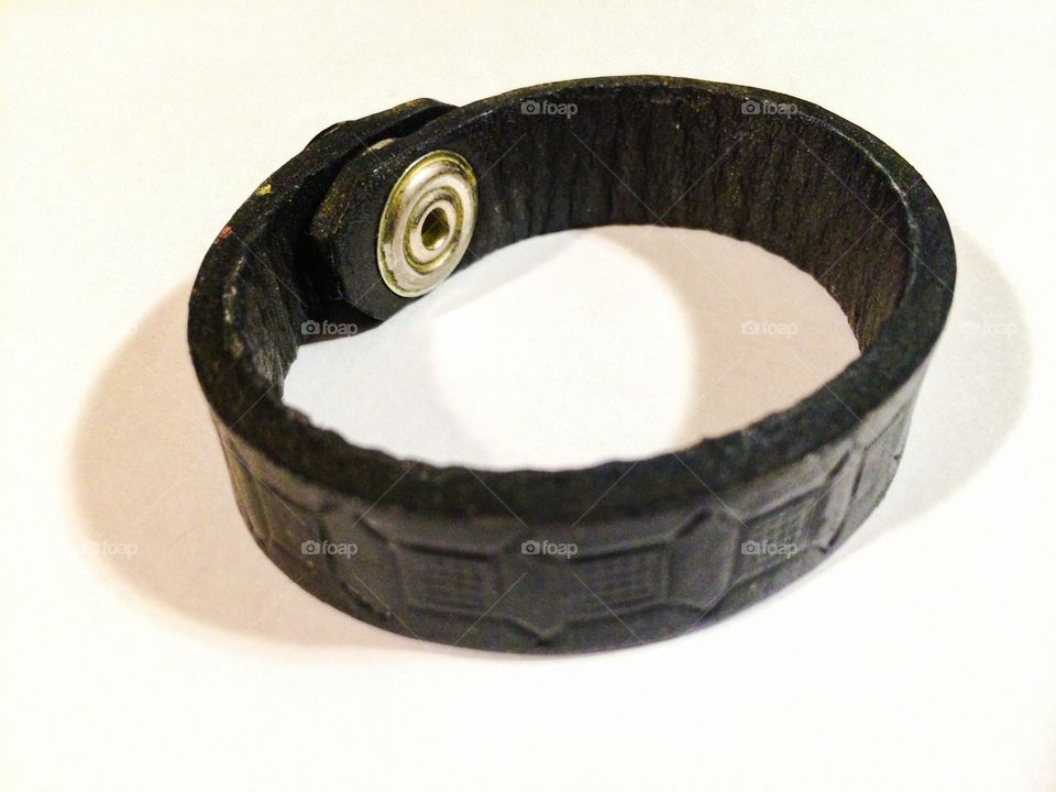 Handmade leather bracelet 