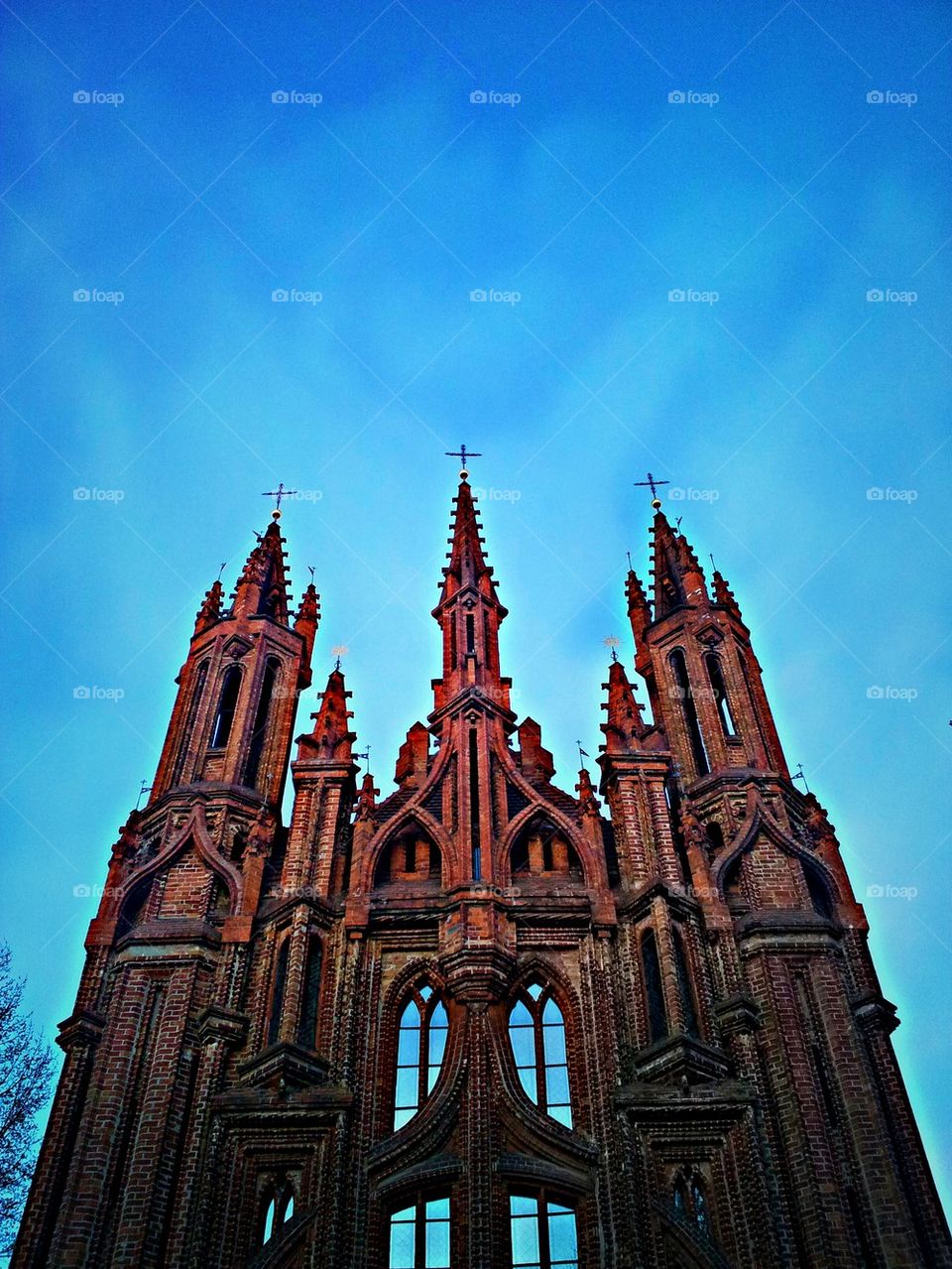 church under the sky