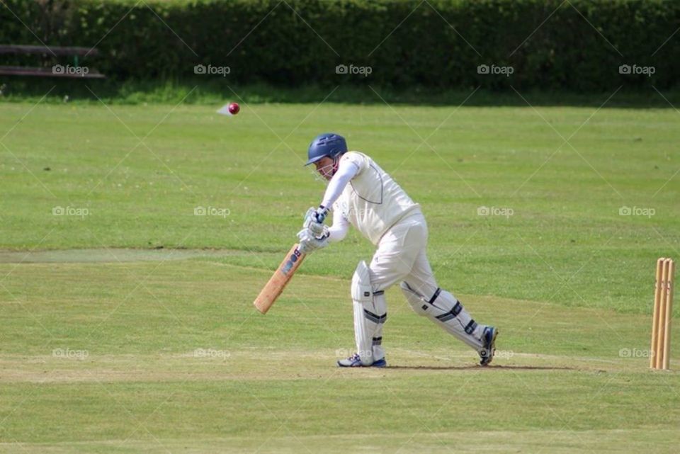 Cricketer in Wales