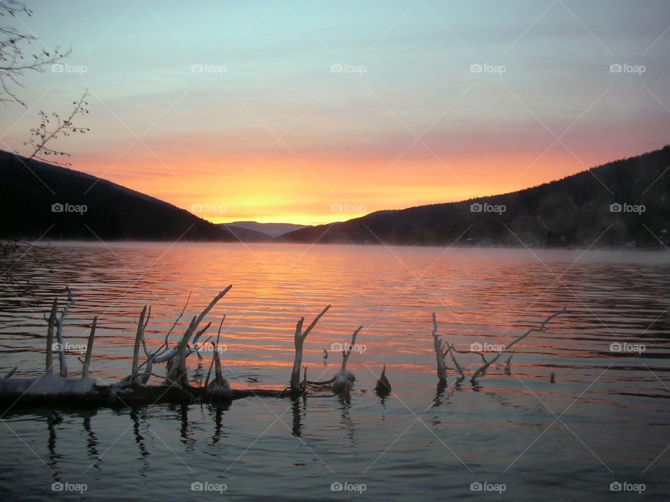Loon lake sunset! 