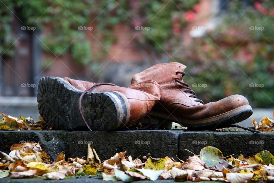 Brown boots