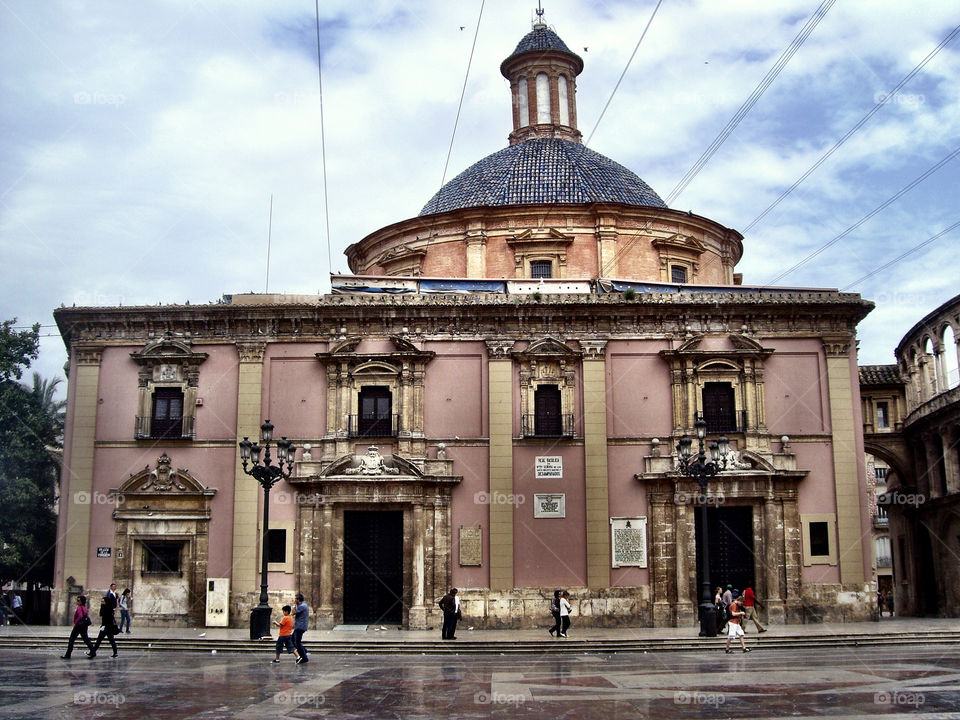 Basílica de la Virgen de los Desamparados. Basílica de la Virgen de los Desamparados (Valencia - Spain)