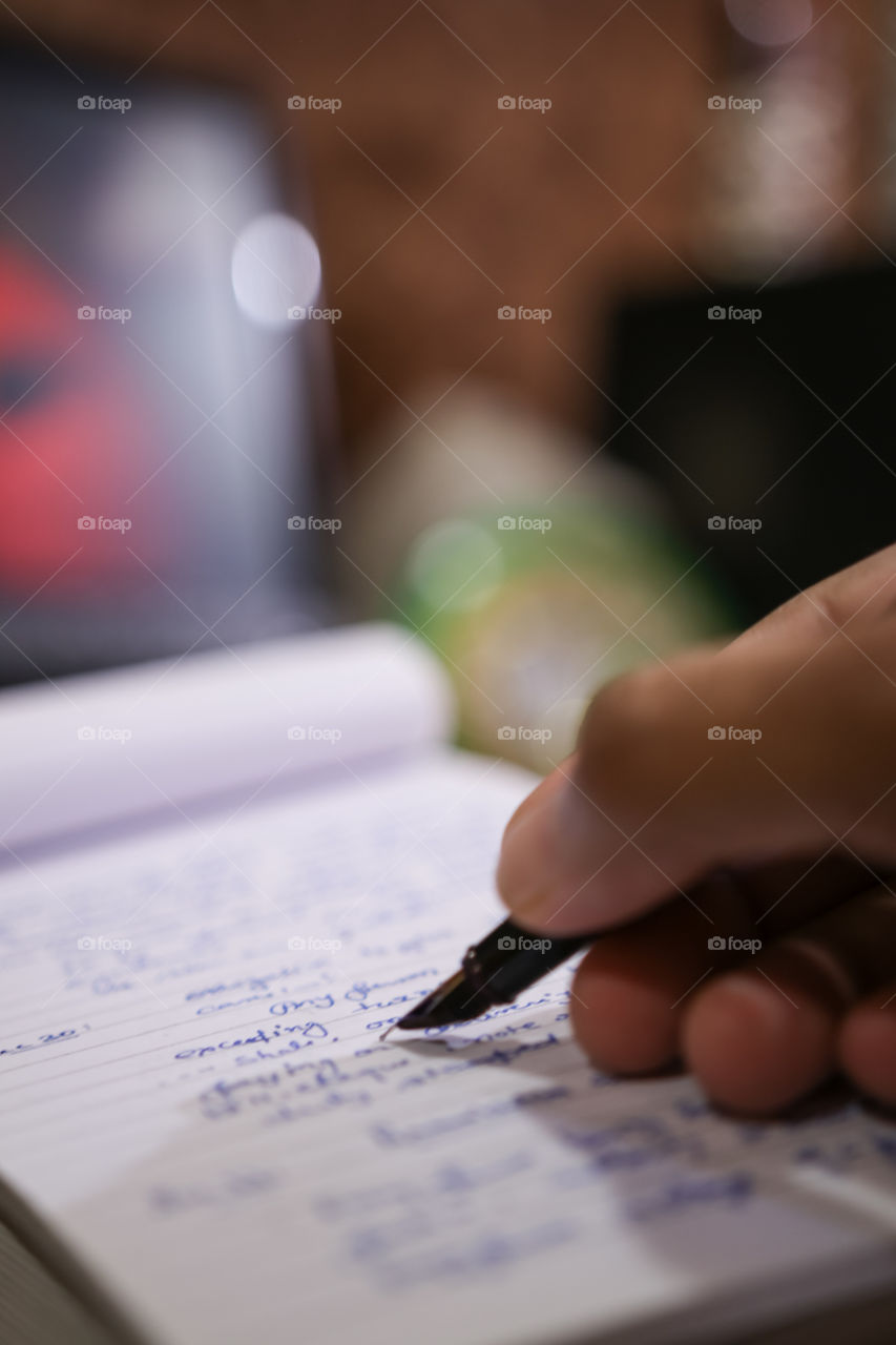 Preparing business notes