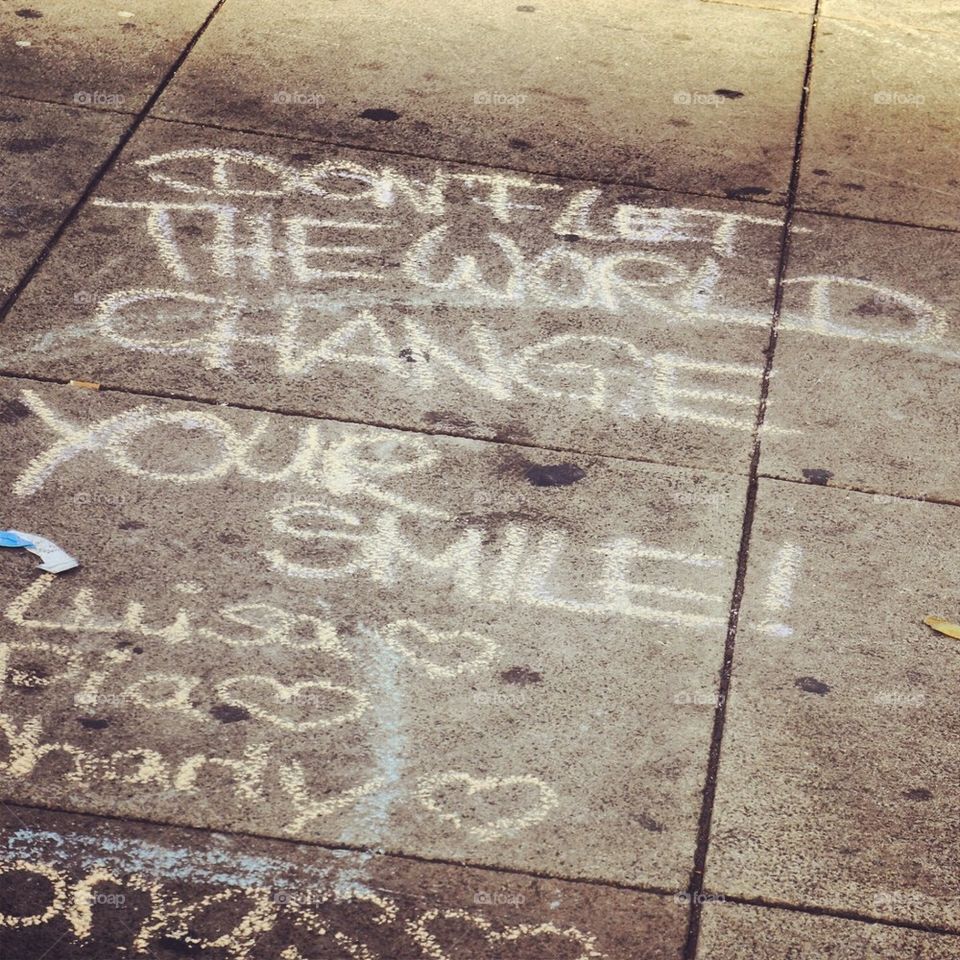Message in the Street