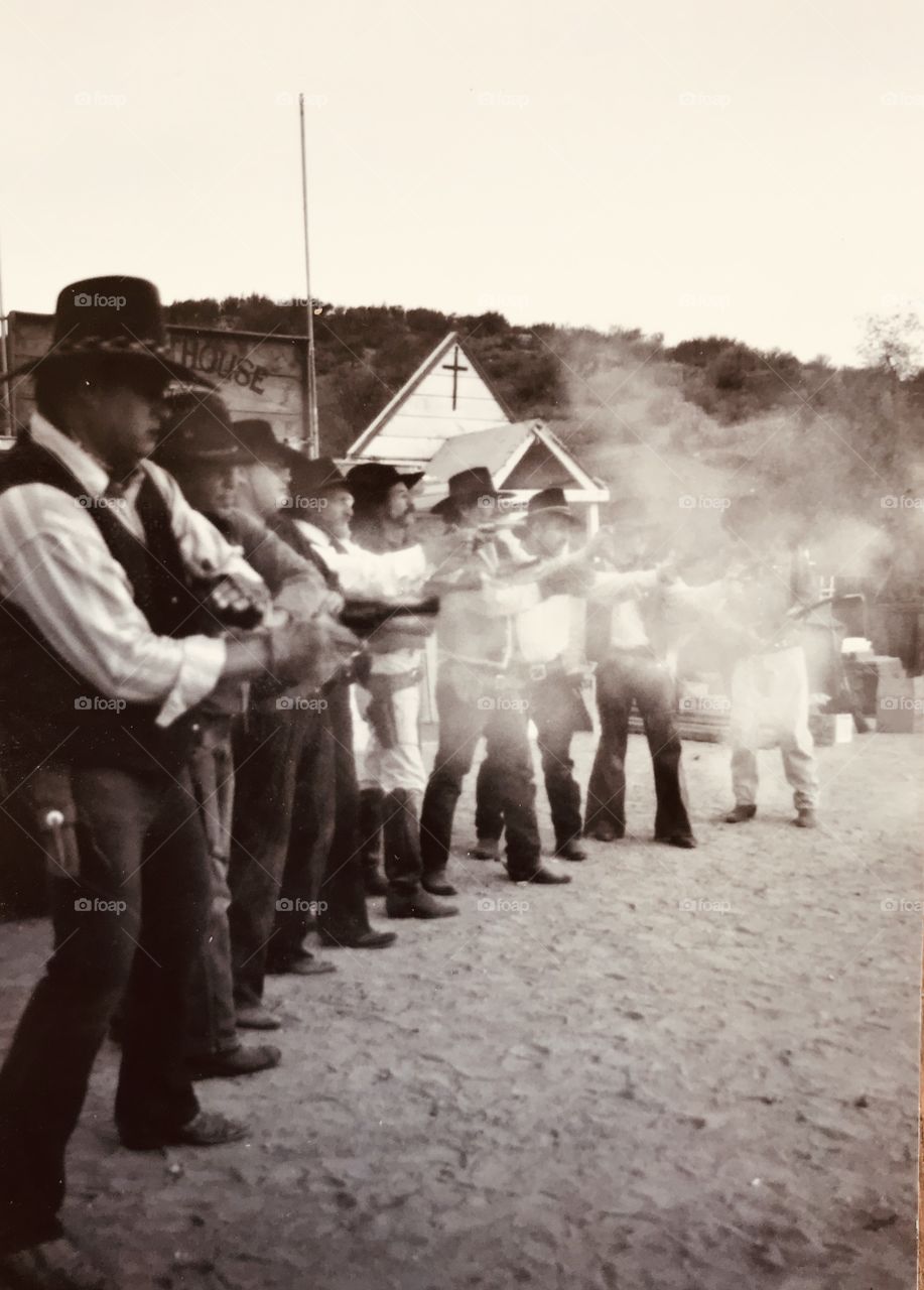 Old west shoot out