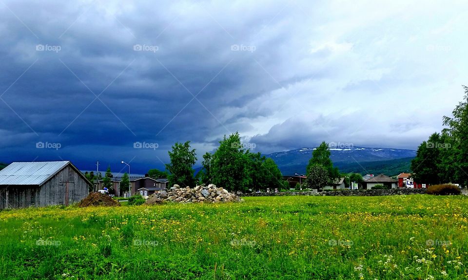 Storm on its way