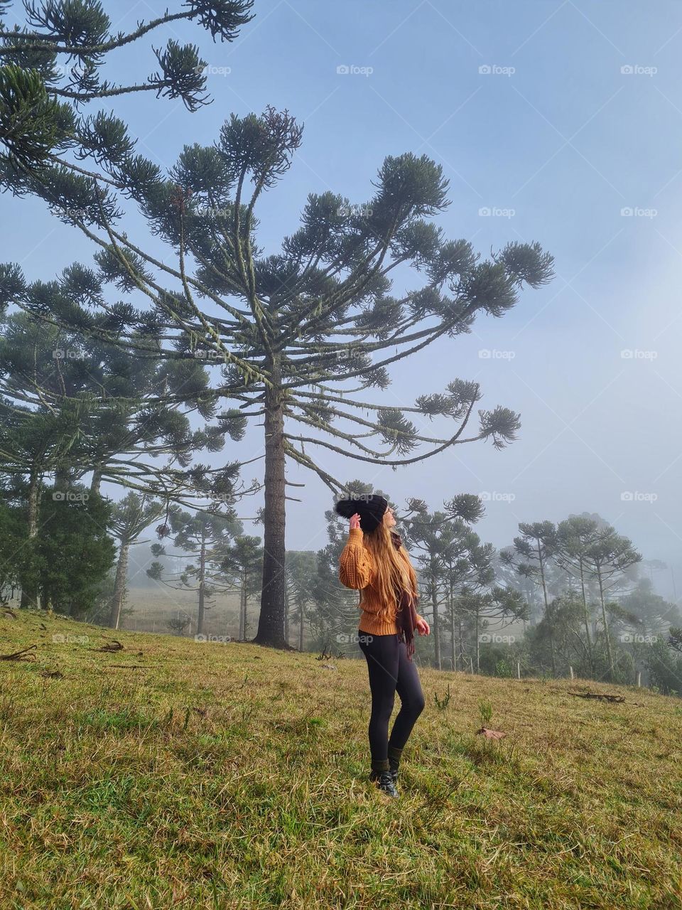 Passeio na serra do Rio do Rasto no inverno