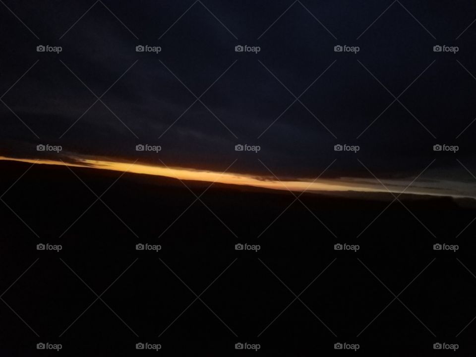 last sliver of light