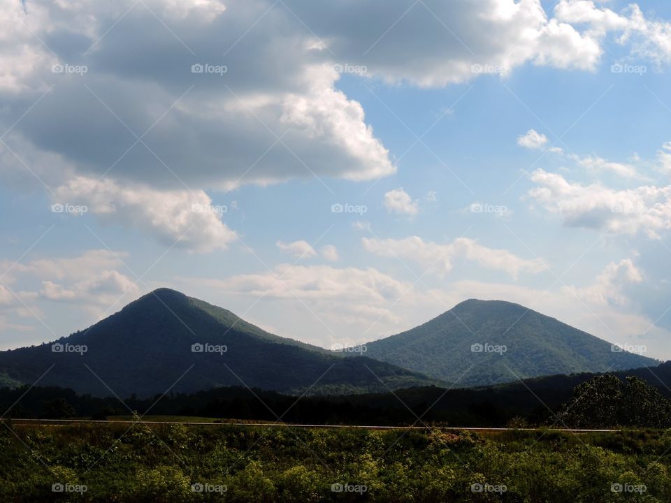 Virginia Mountains. Big and woodsy