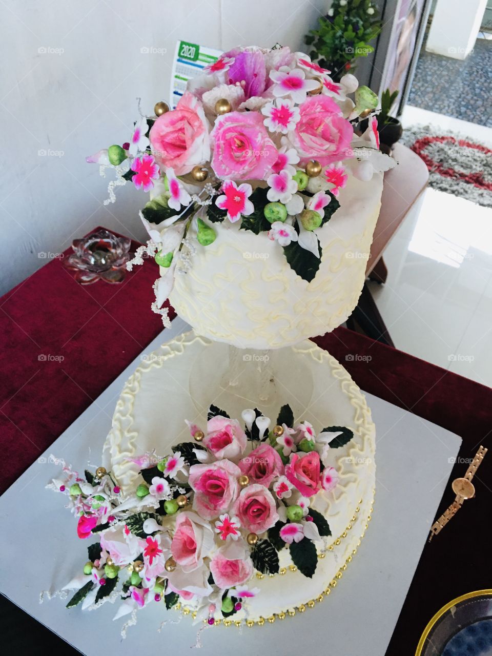 Wedding cake structure 