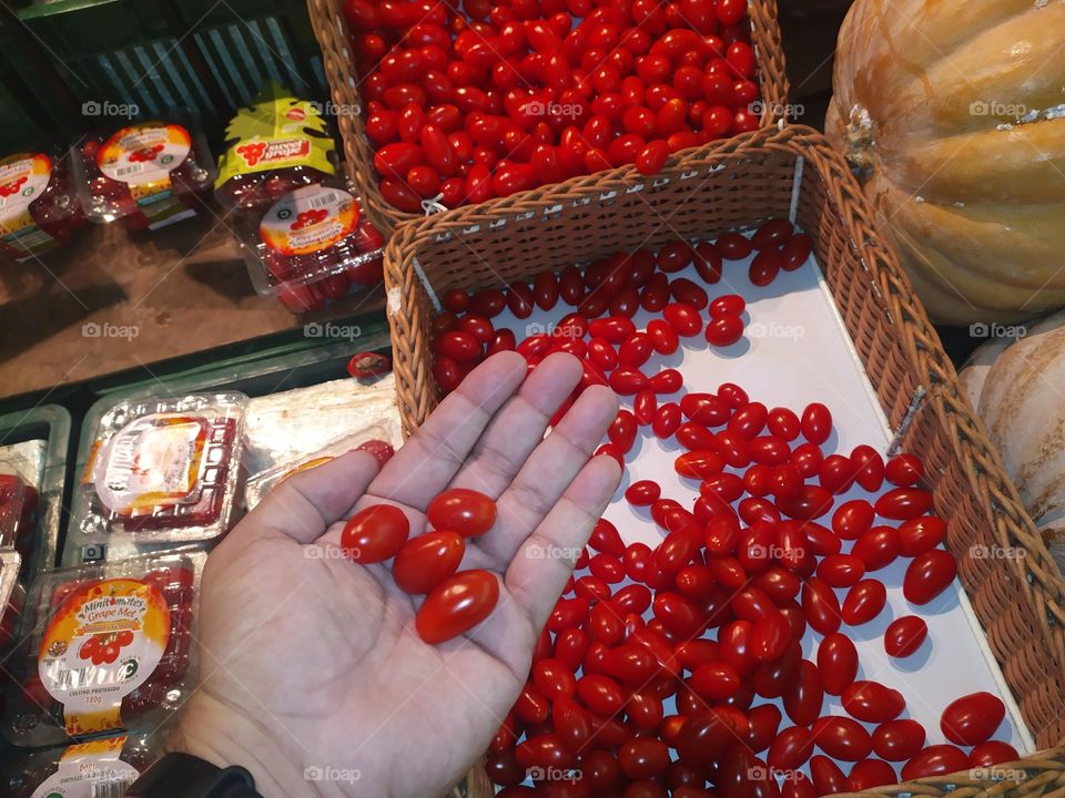 cherry tomato in abundance