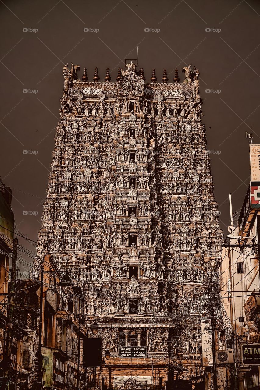 Vintage style - Classical style of Indian architecture 