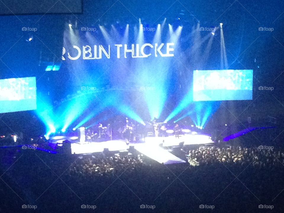 Concert of Robin Thick