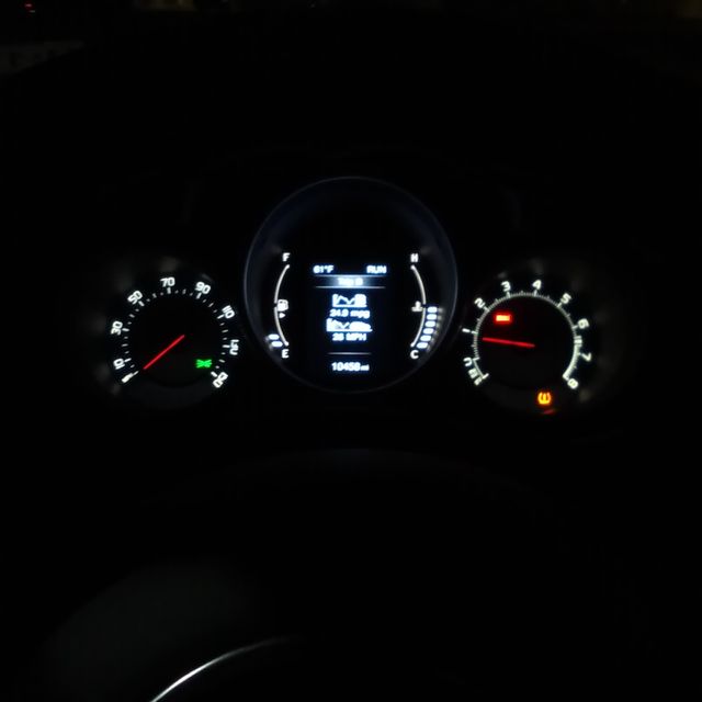 Fiat 500X Turbo Dashboard - Instrument Cluster