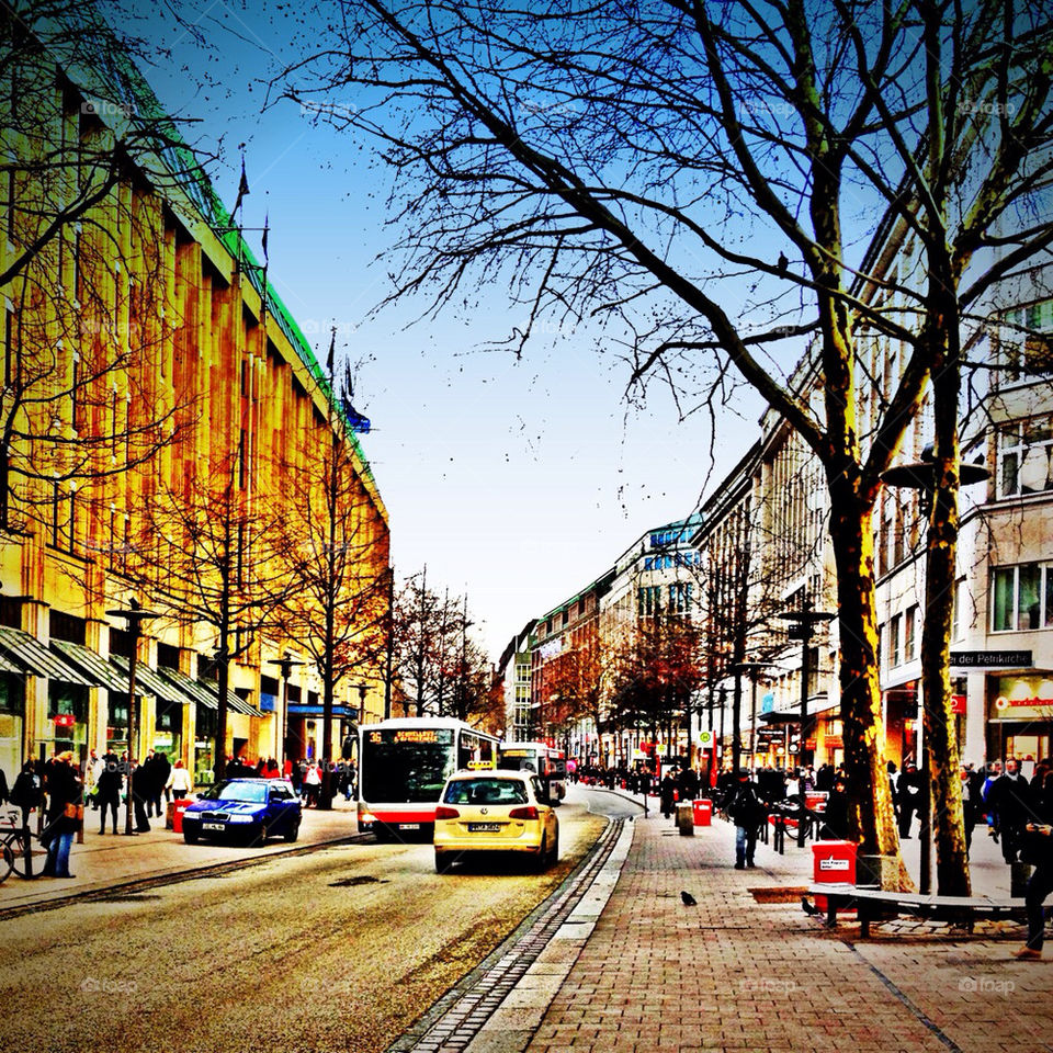Street of Hamburg