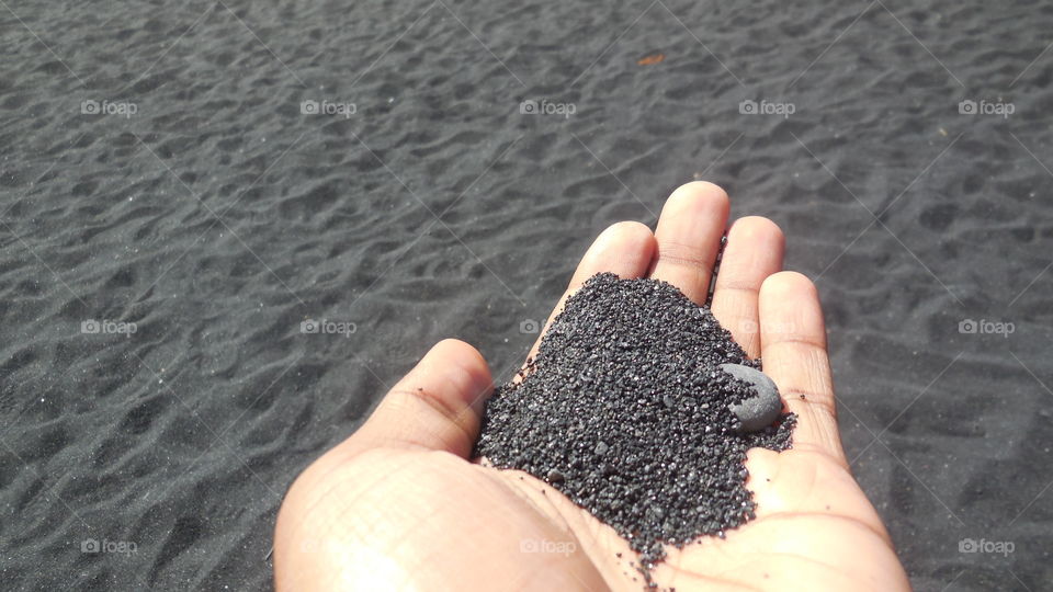 Black Sand Beach🌊🏖🖤⚫️