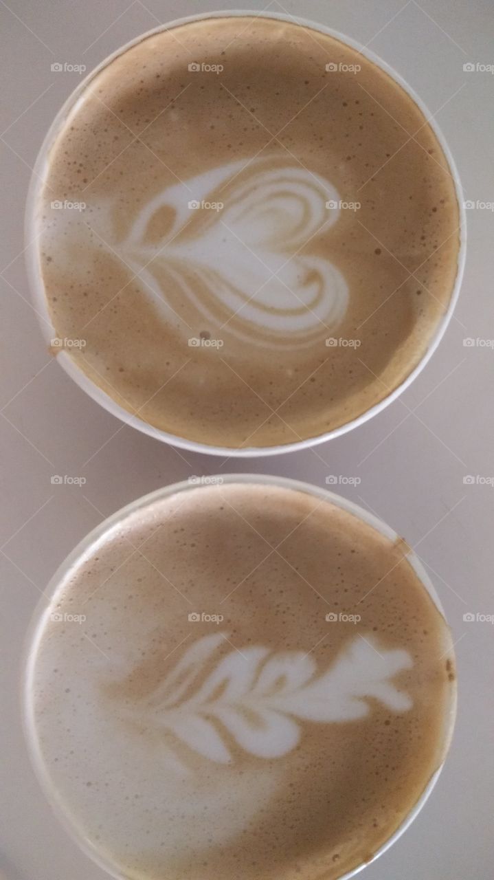 coffee fresh cups togetherness beauty design
