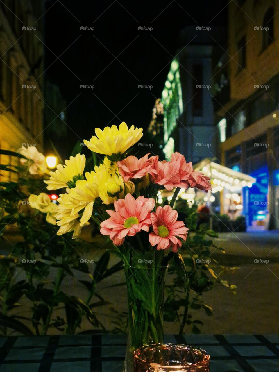 flowers in a vase