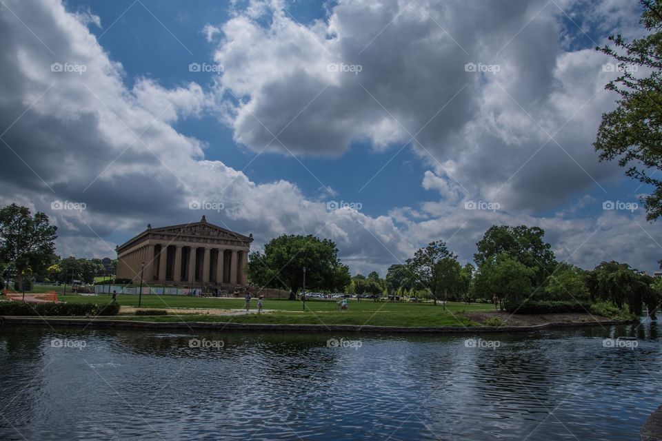 Parthenon in nashville, Tennessee, USA 