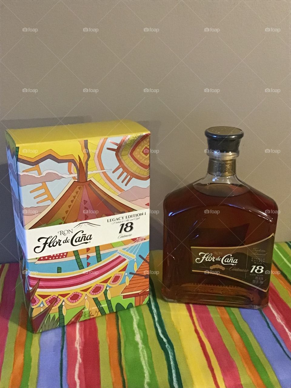 18 year Flor de Cana rum from Nicaragua 
