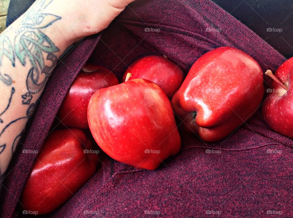 Fresh red delicious 