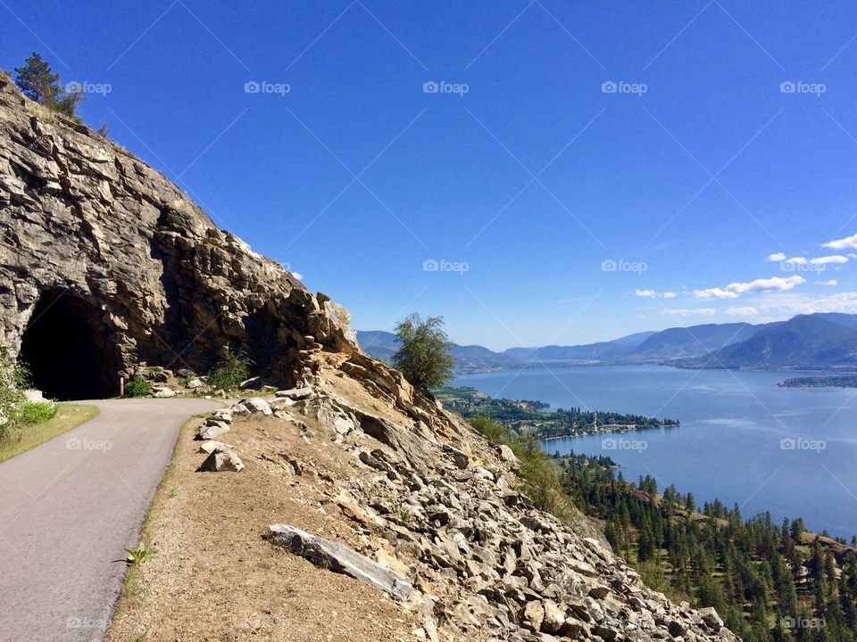 A hike to Little Tunnel which is situated along the Kettle Valley Railway Trail in the Okanagan Valley 