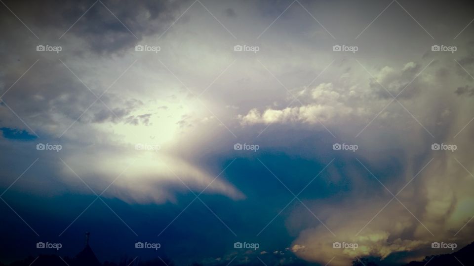 Soft Clouds. once again another aftermath of a heavy storm with a beautiful outcome