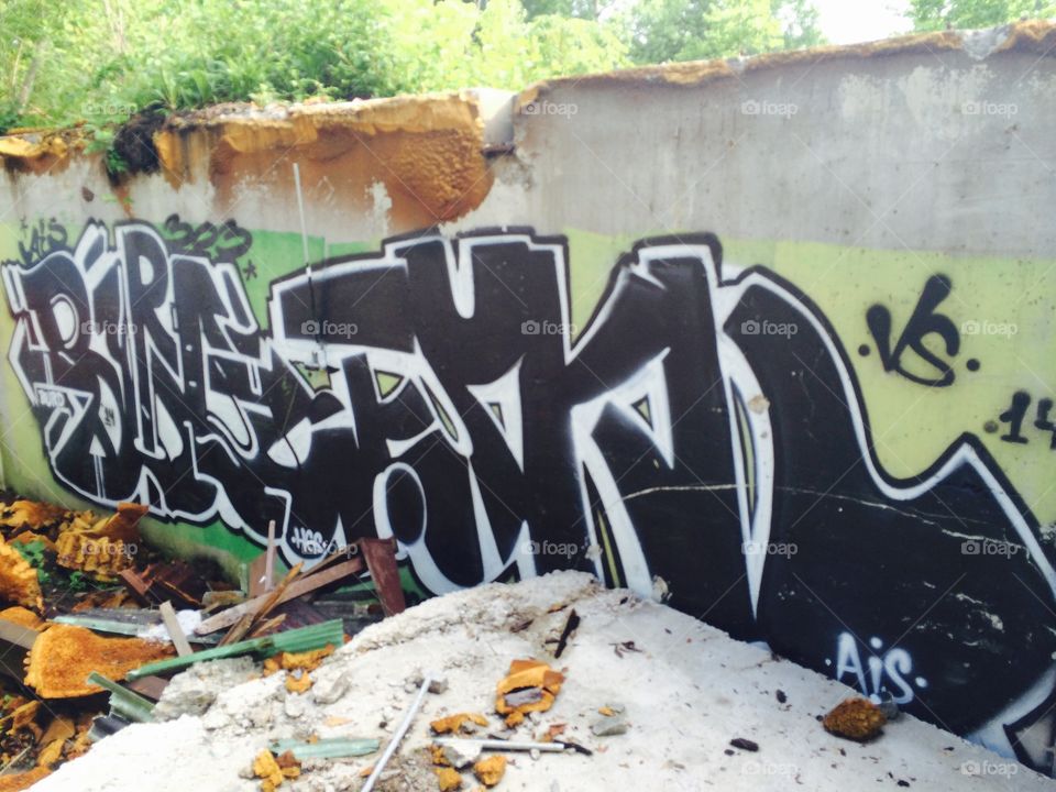 Graffiti, Vandalism, Wall, Spray, Illegal