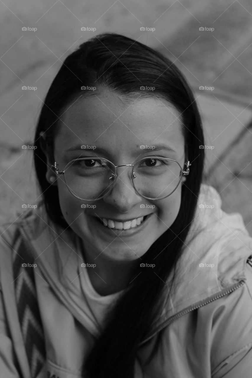 la mirada del amor y la felicidad de poder retratar a mi compañera de vida.